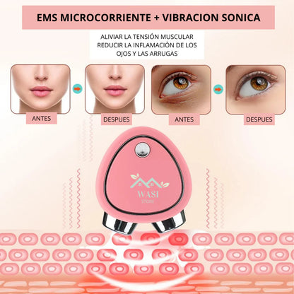 Masajeador Facial Antienvejecimiento con Microcorriente